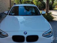 Usata BMW 116 Sport Line 116 CV (85 kW) 2012 Bianco Utilitaria