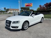 Usata Audi A5 Cabriolet Ambition 170 CV (125 kW) 2011 Bianco Cabrio