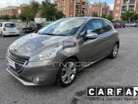 Usata Peugeot 208 Allure 120 CV (88 kW) 2013 Marrone Utilitaria