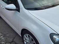 Usata VW Golf VI Highline 105 CV (77 kW) 2010 Bianco Utilitaria