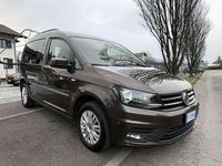 Usata VW Caddy 102 CV (75 kW) 2018 Marrone Monovolume