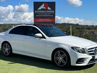 Usata Mercedes E220 AMG Line Premium Plus 194 CV (142 kW) 2017 Bianco Berlina