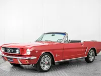 Usata Ford Mustang 203 CV (149 kW) 1966 Rosso Cabrio