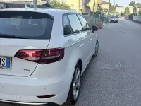 Usata Audi A3 150 CV (110 kW) 2017 Bianco Berlina