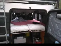 Usata Land Rover Defender SE 122 CV (89 kW) 2008 Verde Station wagon