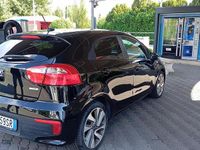 Usata Kia Rio 75 CV (55 kW) 2016 Nero Utilitaria
