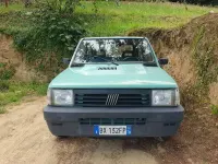 Usata Fiat Panda Young 54 CV (39 kW) 2001 Verde Berlina