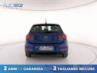 Usata VW Polo Life 95 CV (69 kW) 2023 Blu Berlina