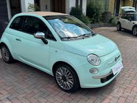 Usata Fiat 500C Lounge 69 CV (50 kW) 2014 Blu Cabrio