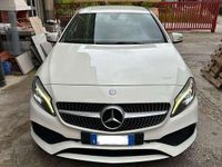 Usata Mercedes A180 Premium 109 CV (80 kW) 2017 Bianco Utilitaria