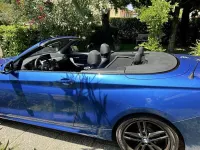 Usata BMW 218 M Sport 136 CV (100 kW) 2018 Blu/azzurro Cabrio