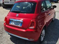 Usata Fiat 500 Lounge 95 CV (69 kW) 2016 Rosso Berlina