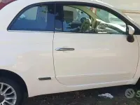Usata Fiat 500C Rock 69 CV (50 kW) 2010 Bianco Cabrio