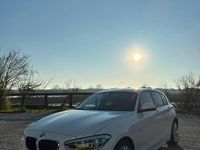 Usata BMW 116 M Sport 109 CV (80 kW) 2015 Bianco Utilitaria