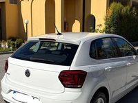 Usata VW Polo 95 CV (69 kW) 2019 Bianco Berlina