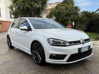 Usata VW Golf VII R-line 110 CV (80 kW) 2017 Bianco Berlina