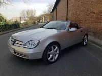 Usata Mercedes SLK200 192 CV (141 kW) 1999 Argento Cabrio