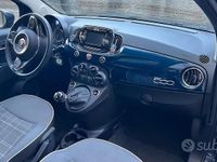 Usata Fiat 500 Lounge 69 CV (50 kW) 2019 Blu/azzurro Utilitaria