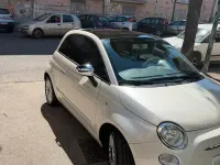 Usata Fiat 500 2009 Bianco Cabrio