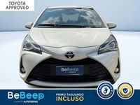 Usata Toyota Yaris Lounge 111 CV (81 kW) 2018 Bianco pastello Utilitaria