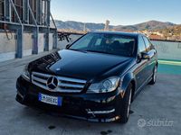 Usata Mercedes C200 Avantgarde 136 CV (100 kW) 2012 Nero Berlina