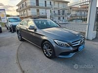 Usata Mercedes C200 136 CV (100 kW) 2017 Grigio Berlina