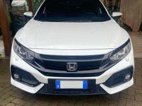 Usata Honda Civic Elegance 120 CV (88 kW) 2018 Bianco Berlina