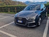 Usata Audi A3 150 CV (110 kW) 2019 Grigio Berlina