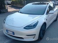 Usata Tesla Model 3 366 kW (498 CV) 2021 Bianco Berlina