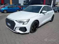 Usata Audi A3 S-Line 150 CV (110 kW) 2023 Bianco Berlina