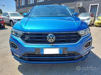 Usata VW T-Roc R-line Plus 150 CV (110 kW) 2021 Blu/azzurro(met.) SUV