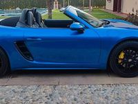 Usata Porsche 718 Boxster 299 CV (219 kW) 2018 Blu Cabrio
