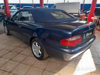 Usata Mercedes CLK200 Elegance 191 CV (140 kW) 1999 Blu Cabrio