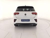 Usata VW T-Roc R-line 110 CV (80 kW) 2023 Pure white nero SUV