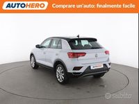 Usata VW T-Roc Advance 116 CV (85 kW) 2020 Bianco SUV