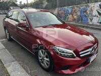 Usata Mercedes C200 160 CV (117 kW) 2018 Rosso Station wagon