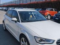 Usata Audi A3 Ambition 110 CV (80 kW) 2015 Bianco Berlina