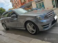 Usata Mercedes C220 Avantgarde 170 CV (125 kW) 2012 Grigio Station wagon