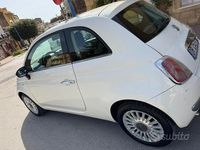 Usata Fiat 500 Lounge 69 CV (50 kW) 2008 Bianco Utilitaria