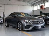 Usata Mercedes E400 Premium Plus 333 CV (244 kW) 2018 Antracite Cabrio