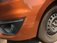 Usata Mitsubishi Space Star 71 CV (52 kW) 2020 Arancione Utilitaria