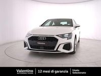 Usata Audi A3 S-Line 150 CV (110 kW) 2022 Bianco Berlina