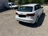 Usata Audi A3 Ambiente 110 CV (80 kW) 2015 Bianco Berlina