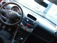 Usata Toyota Aygo 68 CV (50 kW) 2007 Rosso Utilitaria