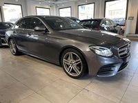 Usata Mercedes E220 Premium Plus 194 CV (142 kW) 2019 Grigio medio met. Berlina
