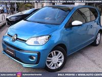 Usata VW up! 60 CV (44 kW) 2018 Blu/azzurro Utilitaria