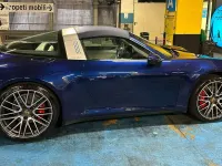 Usata Porsche 911 450 CV (330 kW) 2023 Blu/azzurro Cabrio