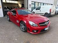 Usata Mercedes SL63 AMG AMG 525 CV (386 kW) 2009 Rosso Cabrio