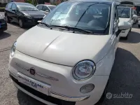 Usata Fiat 500 Lounge 69 CV (50 kW) 2013 Bianco Utilitaria