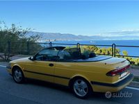 usata Saab 900 Cabriolet SE giallo montecarlo